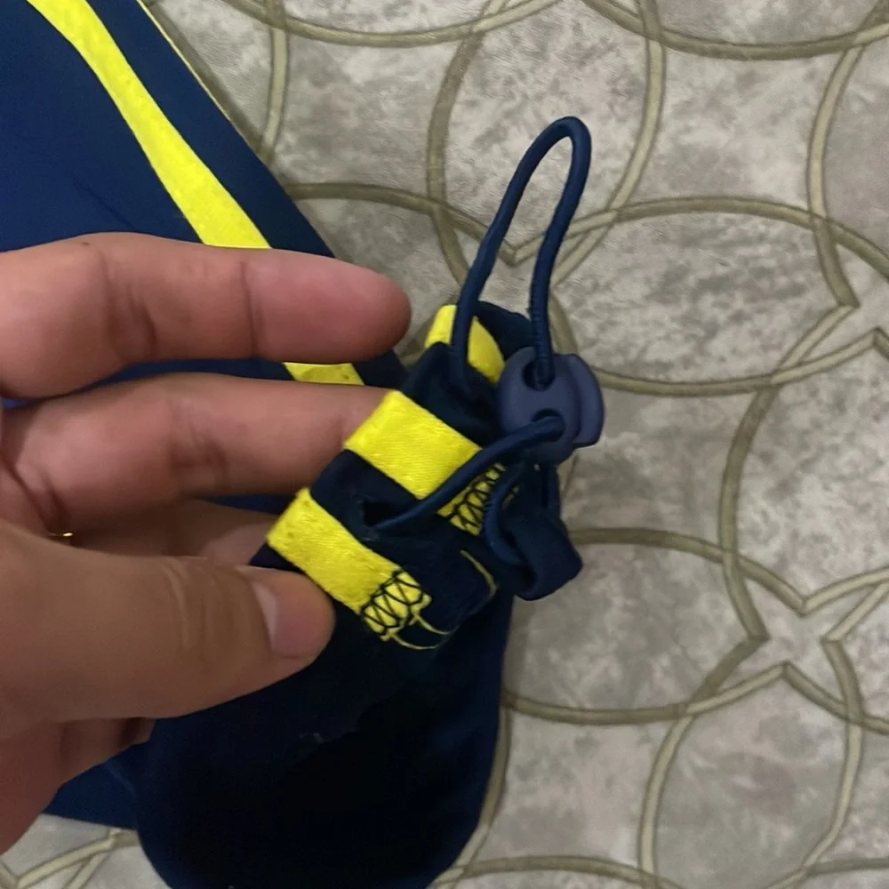 Adidas blue trackpants - Picture 3 of 7